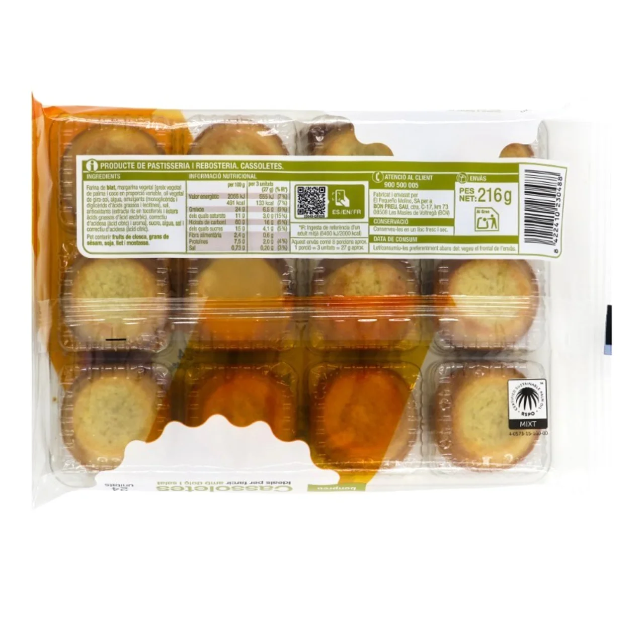 BONPREU Tartaletas