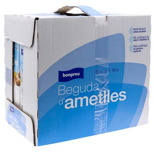 BONPREU Leche de almendras UHT