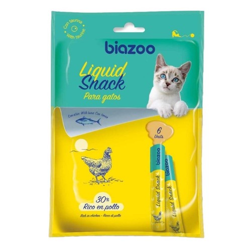 BIOZOO Snack líquid de pollastre per a gat
