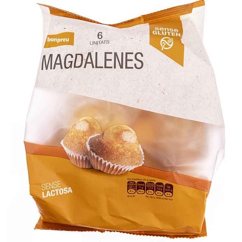 BONPREU Magdalenes sense gluten