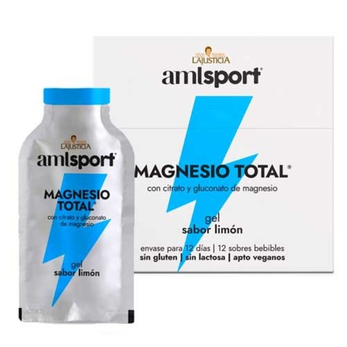 AMLSPORT Magnesi en gel gust llimona