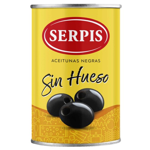 SERPIS Olives "cacereñas" negres sense pinyol