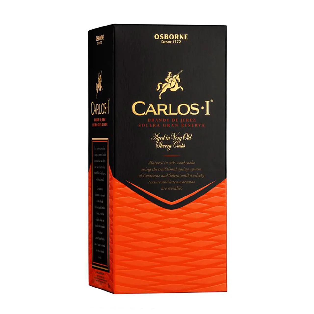 CARLOS I Brandy de Jerez solera Gran Reserva
