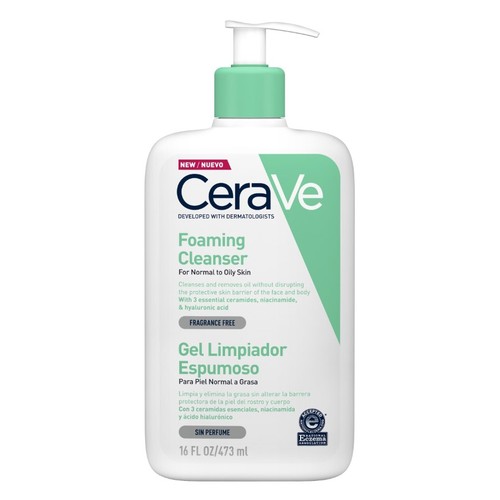 CERAVE Gel netejador facial escumós