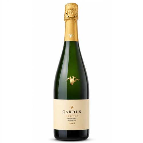 BERTHA CARDÚS Cava Brut Nature guarda superior gran reserva ecològic