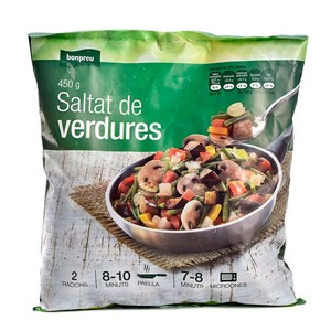 BONPREU Salteado de verduras