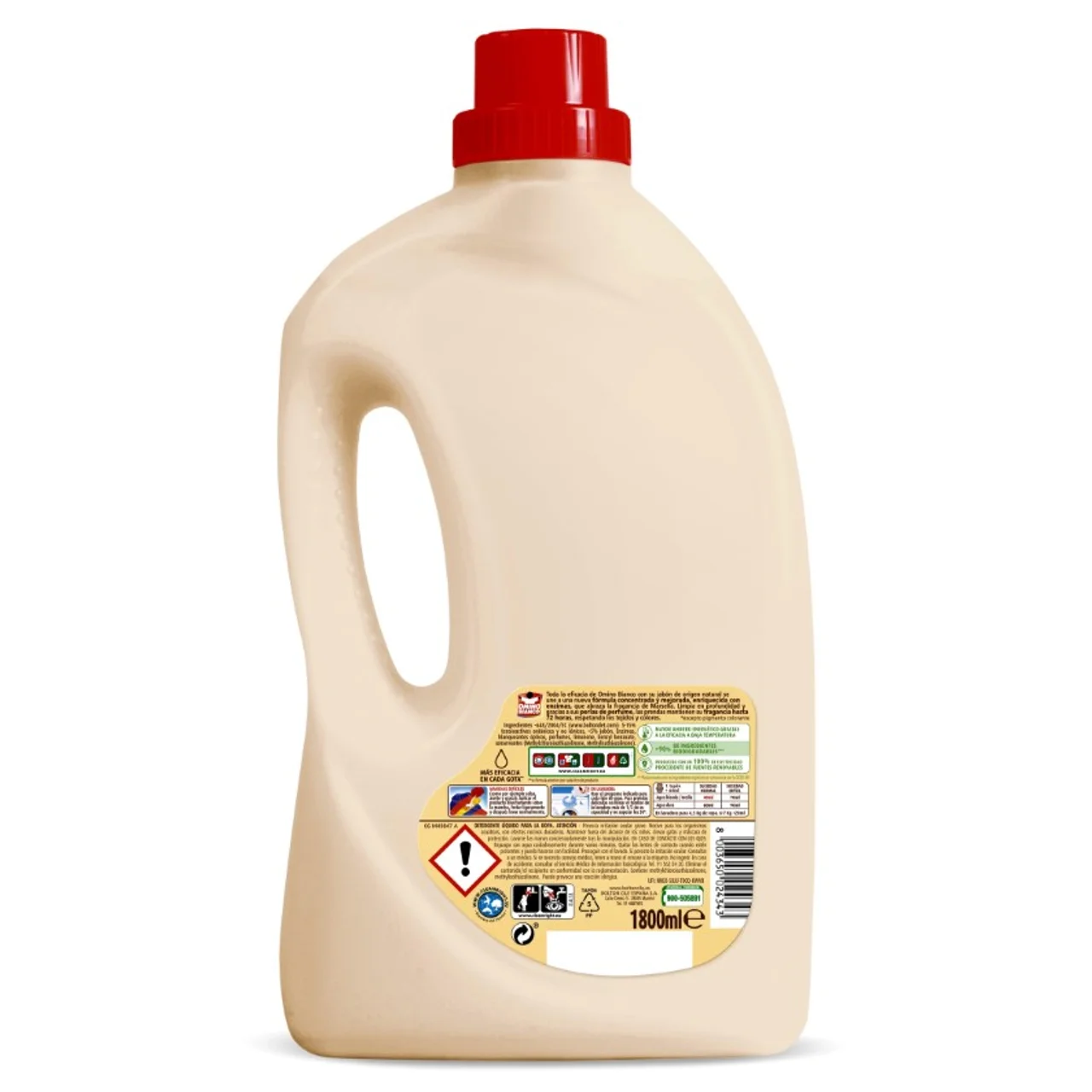 Detergente líquido marsella de 45 dosis