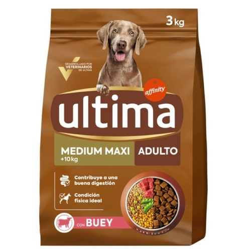 ULTIMA Menjar de bou per a gos adult Medium-Maxi
