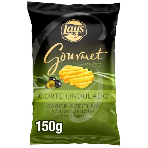 LAY'S Patates fregides ondulades amb gust d'oliva