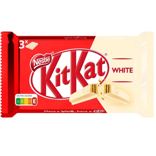KIT KAT Barretes de xocolata blanca i galeta