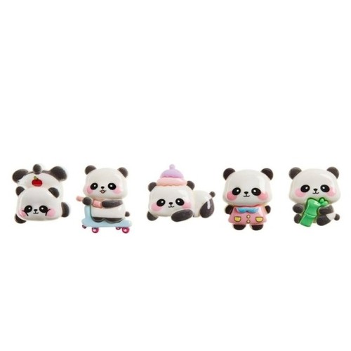 BACK2FUN Set 5 pins panda