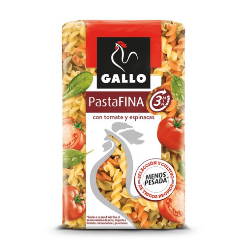 GALLO Pasta fina amb tomàquet i espinacs