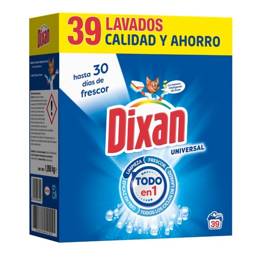 DIXAN Detergent en pols de 39 dosis