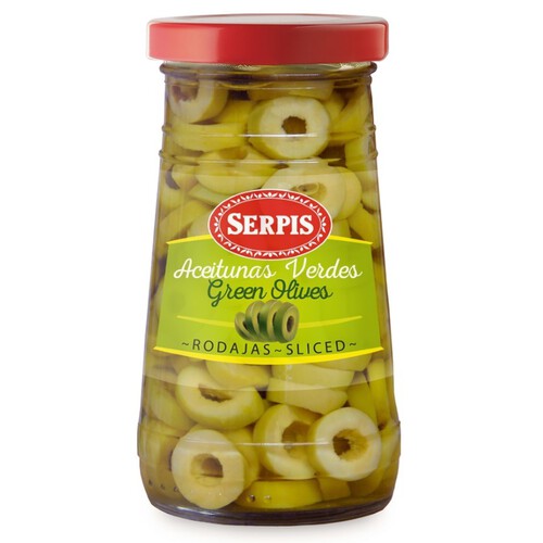 SERPIS Olives verdes tallades
