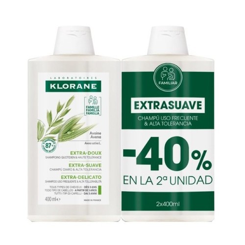 KLORANE Xampú de civada