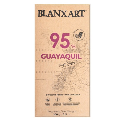 BLANXART Xocolata negra 95% de Guayaquil
