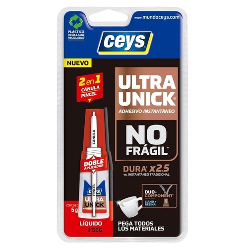 CEYS Adhesiu universal instantani 2en1 Ultraunick