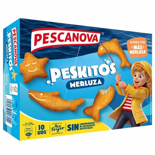 PESCANOVA Lluç empanat Peskitos