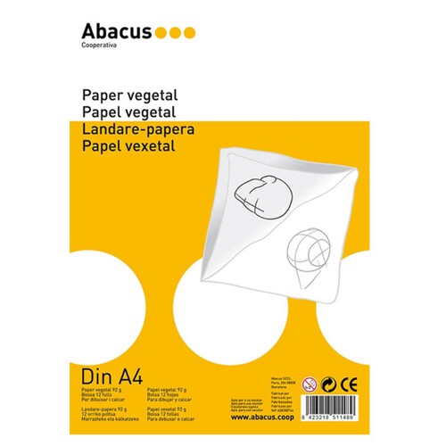 ABACUS Paper vegetal Din-A4