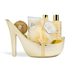 Imagen de IDC INSTITUTE Estoig corporal de bany Gold 5 peces