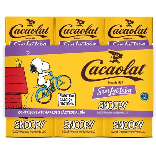 CACAOLAT Batut de xocolata sense lactosa 6x200ml en cartró