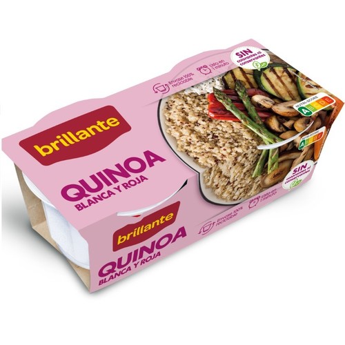 BRILLANTE Quinoa blanca i vermella