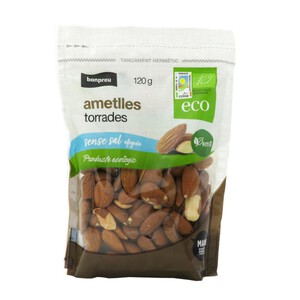 BONPREU Ametlla torrada amb pell km0 ecològica