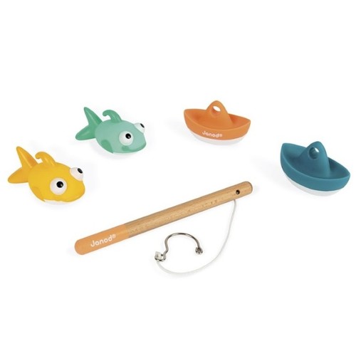 JANOD Set de Joguines de Bany amb Canya de Pescar