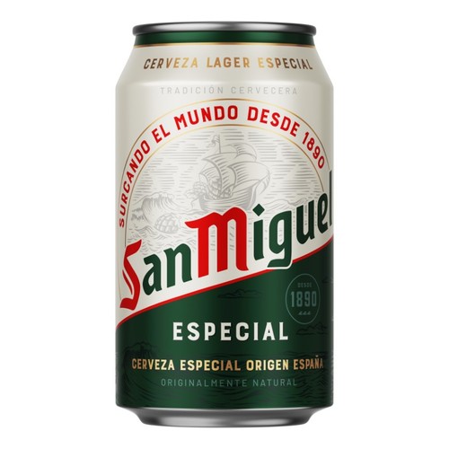 SAN MIGUEL Cervesa especial en llauna