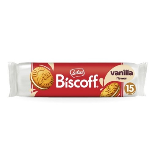 LOTUS BISCOFF Galetes farcides de vainilla