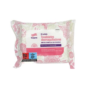 Imagen de BONPREU Tovalloletes desmaquilladores