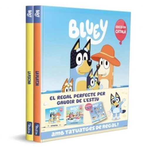 ED. BEASCOA Llibre Bluey. Un conte - A la platja!
