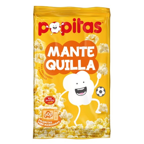 POPITAS Crispetes de mantega per a microones