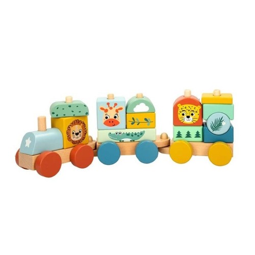 WOOMAX Tren fusta animals +18m