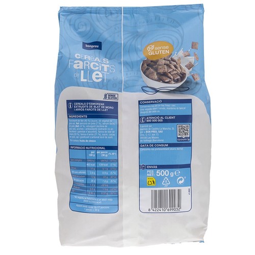 BONPREU Cereals farcits de llet