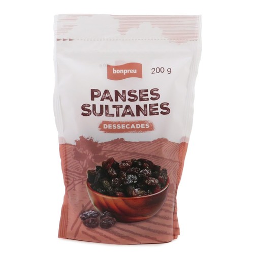 BONPREU Panses sultanes dessecades