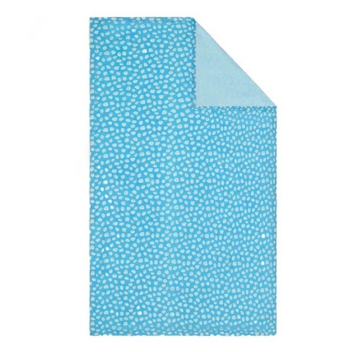 HOME INTERIORS Tovallola platja flors turquesa