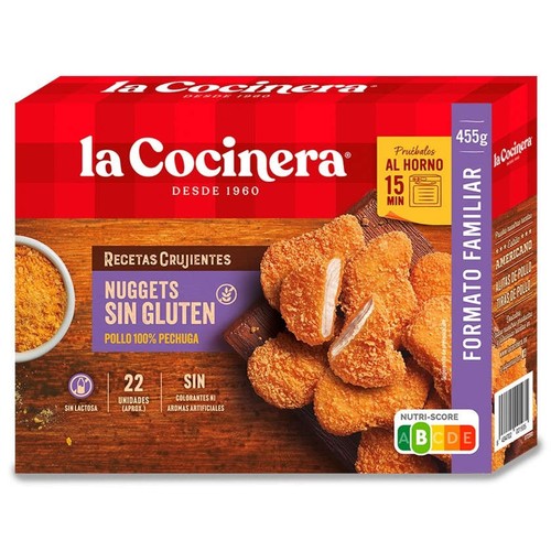 LA COCINERA Nuggets de pollastre sense gluten