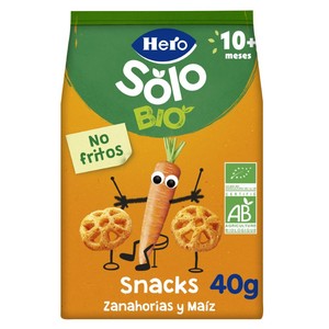 Imagen de HERO Snacks de pastanaga i blat de moro ecològic