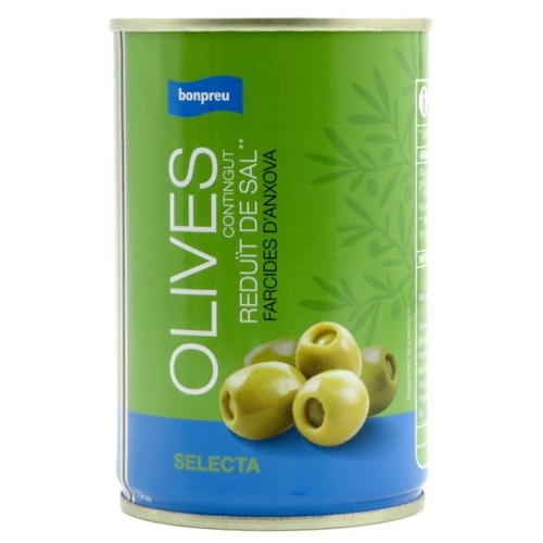 BONPREU Olives reduïdes en sal