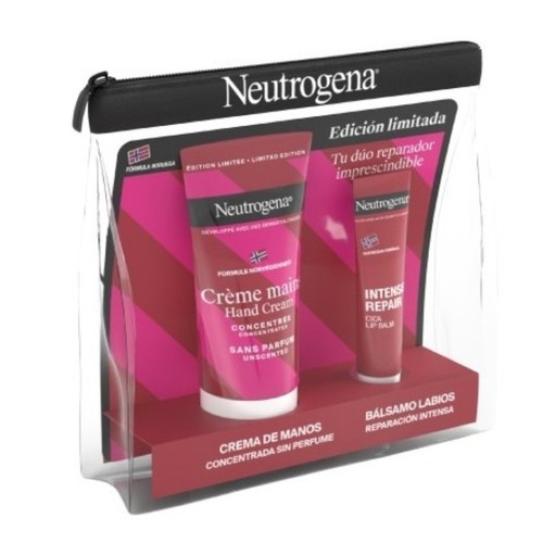 NEUTROGENA Crema de mans sense pefum i bàlsam labial 2 peces