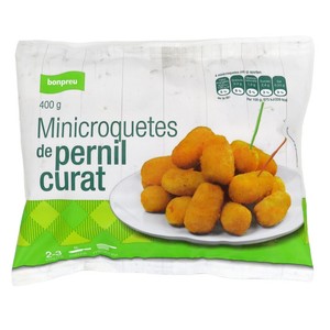BONPREU Minicroquetas de jamón curado
