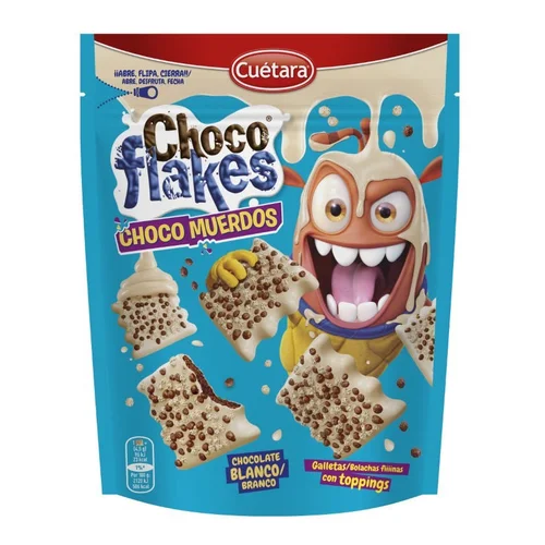 Galletas de crema de cacao Flakes Bombazo