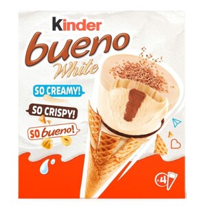 Imagen de KINDER BUENO Gelat cucurutxo de xocolata blanca
