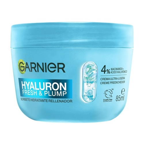 GARNIER Crema facial Sorbet Hyaluron Fresh & Plump