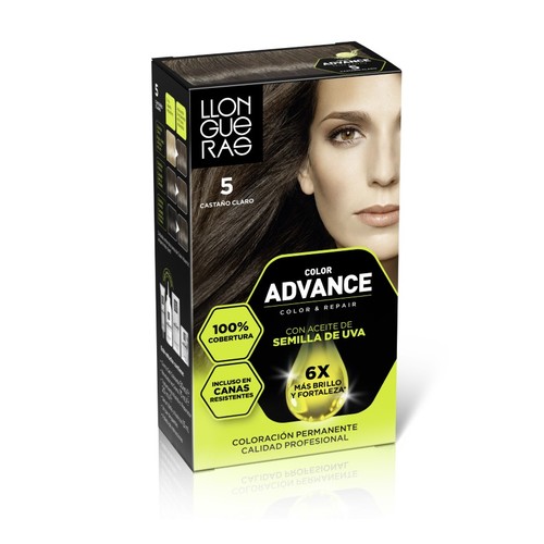 LLONGUERAS Tint de color castany clar nº5 Color Advance