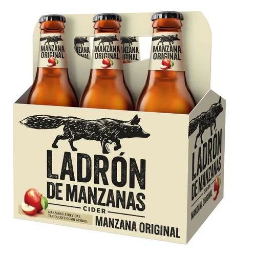 Pack 6u. sidra manzana y frutos rojos