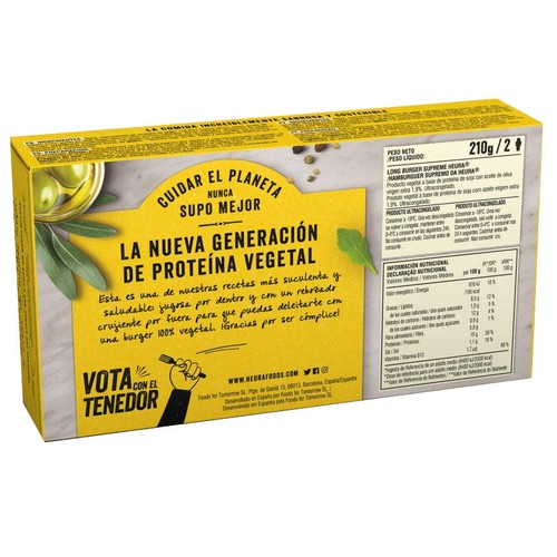 HEURA Burger vegetal