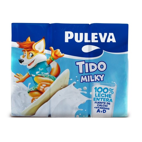 PULEVA Llet sencera Tido Milky en cartró
