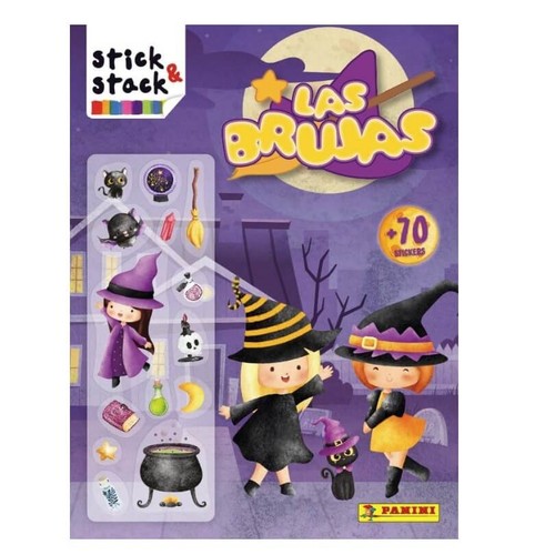 ED. PANINI Llibre  Stick & Stack Les Bruixes